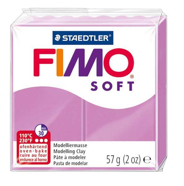 Fimo Soft - 57 g, lavendel