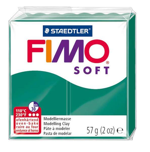 Fimo Soft - 57 g, &#xE9;meraude
