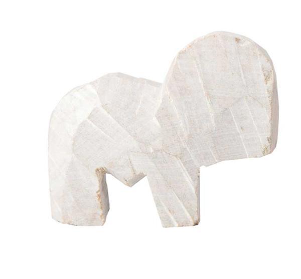 Speckstein Elefant mit Rüssel nach oben