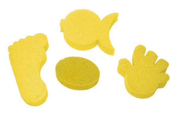 Eponges à savons - jaune