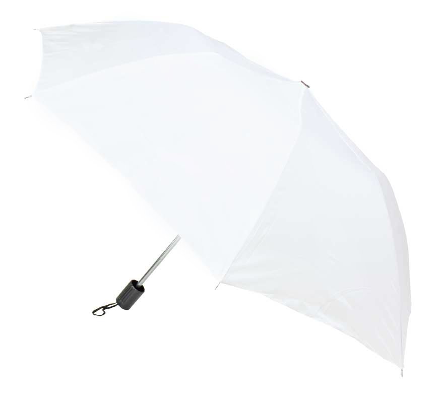 Parapluie de poche blanc - Ø 85 cm