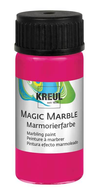 Marmerverf - 20 ml, neonroze