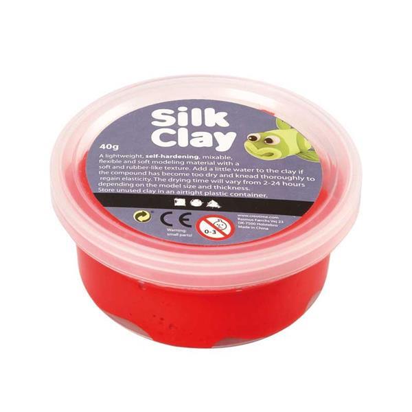 Silk Clay® - 40 g, rood