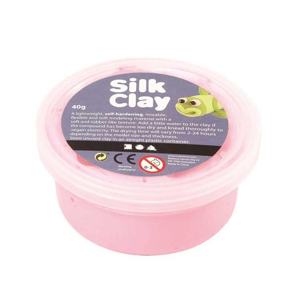 Silk Clay&#xAE; - 40 g, zuurstokroze