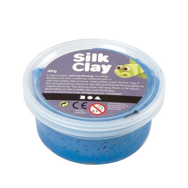 Silk Clay® - 40 g, blauw