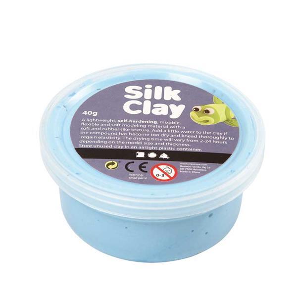 Silk Clay ® - 40 g, bleu néon
