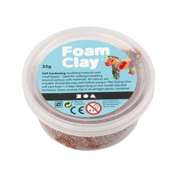 Foam Clay ® - 35 g, braun