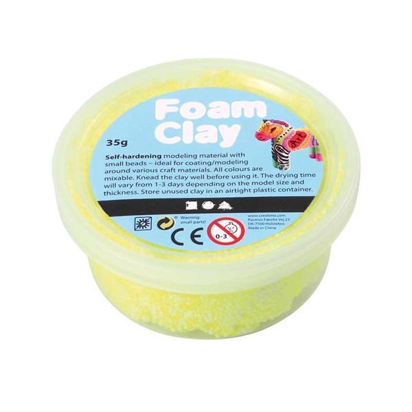 Foam Clay &#xAE; - 35 g, jaune n&#xE9;on