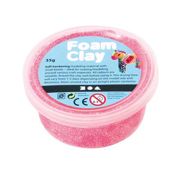 Foam Clay ® - 35 g, pink néon