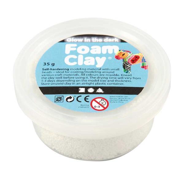 Foam Clay &#xAE; - 35 g, nachtleuchtend