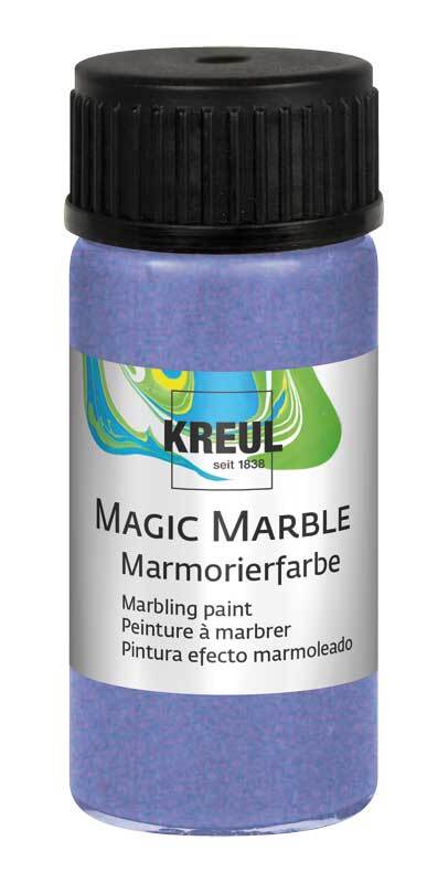 Marmerverf METALLIC - 20 ml, metalic-violet