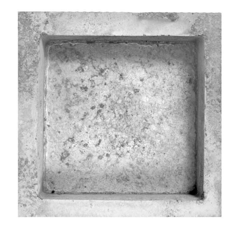 Gie&#xDF;form Quadratschale, 10,5 x 14,5 cm