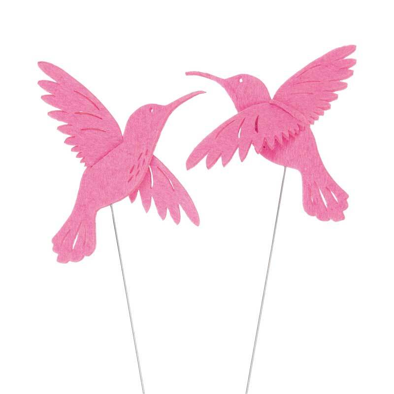 Draadsteker - kolibrie, roze