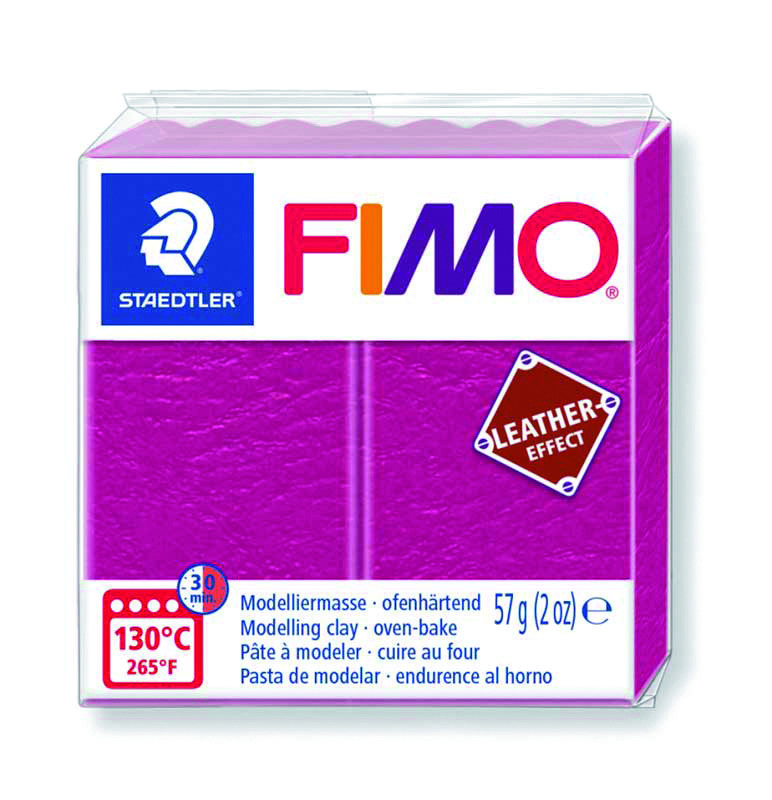 Fimo Leather effect - 57 g, bessen