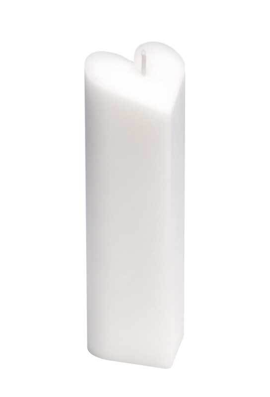 Moule pour bougies - 210 x 70 x 61 mm, tube cœur