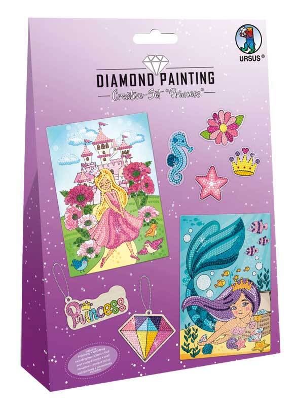 Kit Diamond Painting - D&#xE9;co, Filles