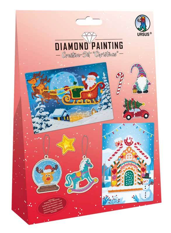 Diamond Painting set deco, kerst