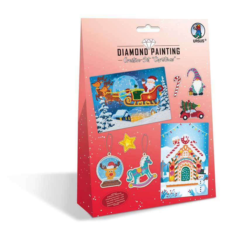 Diamond Painting Set - Deko, Weihnachten