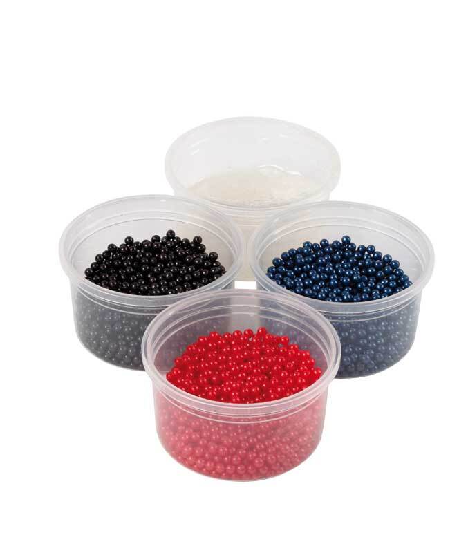 Pearl Clay® - set, blauw-rood-zwart