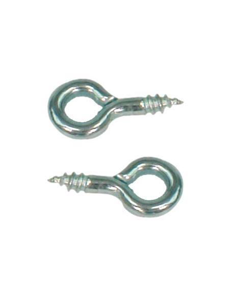 Pitons galvanis&#xE9;s - 100 pi&#xE8;ces, 8 x 4 mm