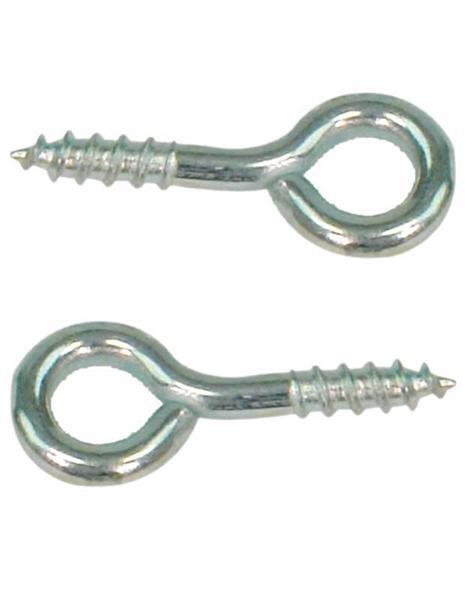 Pitons galvanis&#xE9;s - 100 pi&#xE8;ces, 16 x 6 mm