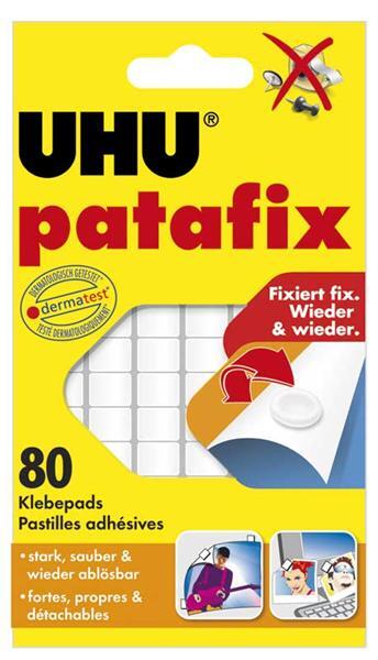 UHU Patafix Klebepads - 80 Stk., wei&#xDF;