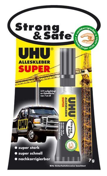 UHU alleslijm - Strong & Safe, 7 g