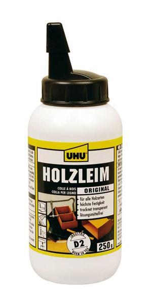 UHU coll Holzleim - Flasche, 250 g