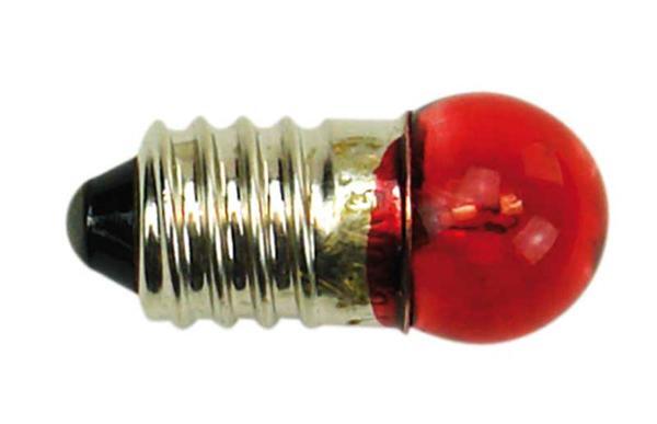 Ampoule à incandescence 3 - 4.5 V, 10 pces, rouge