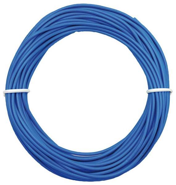 Fil de connexion isolé, bleu