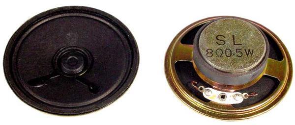 Lautsprecher 0,5 W / 8 Ohm, Ø 56 mm