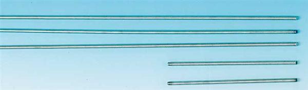 Tiges filetées - 10 pces, Long. env. 50 cm, M4