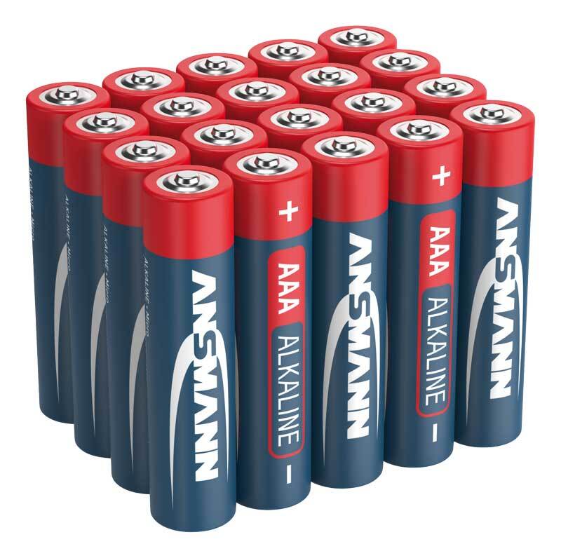 Batterij micro AAA - LR03, 20 stuks