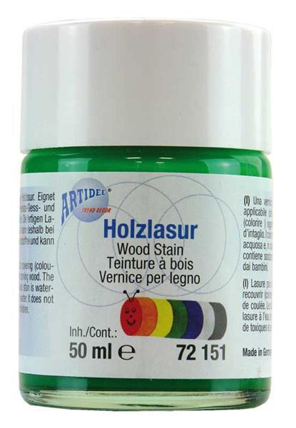 Holzlasur 50 ml, hellgr&#xFC;n