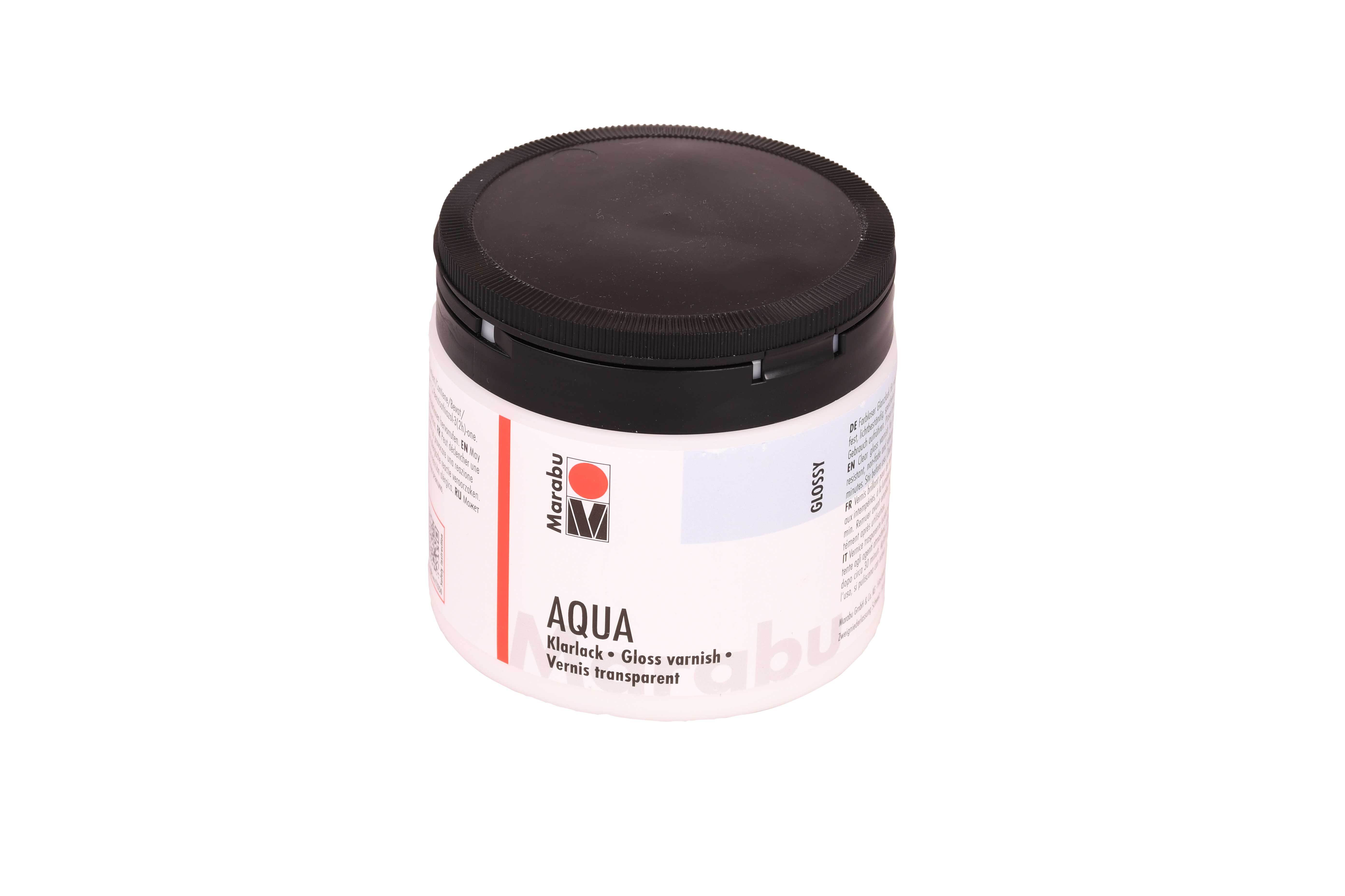 Aqua transparante lak, 500 ml
