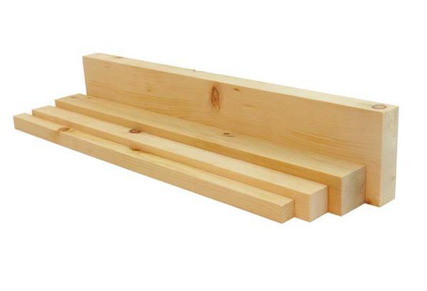 Alpenden plank - zaagservice, 2 x 2 cm