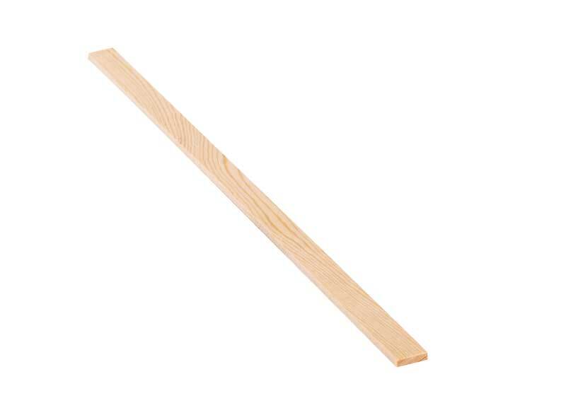 Holzleiste Kiefer 100 cm, 0,5 x 2 cm