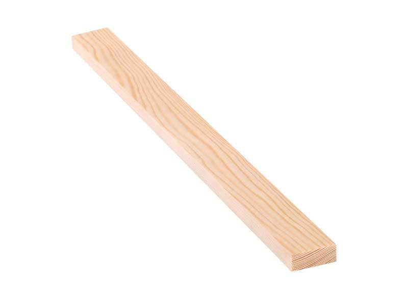 Holzleiste Kiefer 50 cm, 1,5 x 4 cm