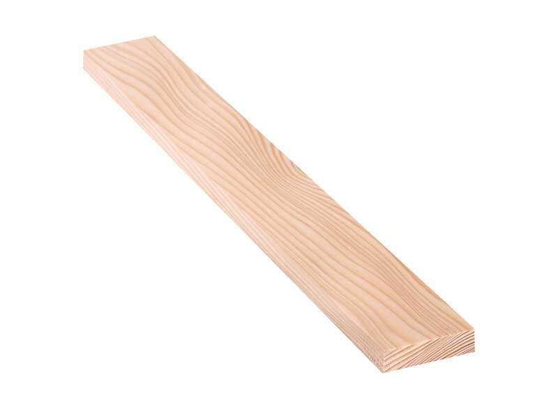 Holzleiste Kiefer 50 cm, 1,5 x 6 cm