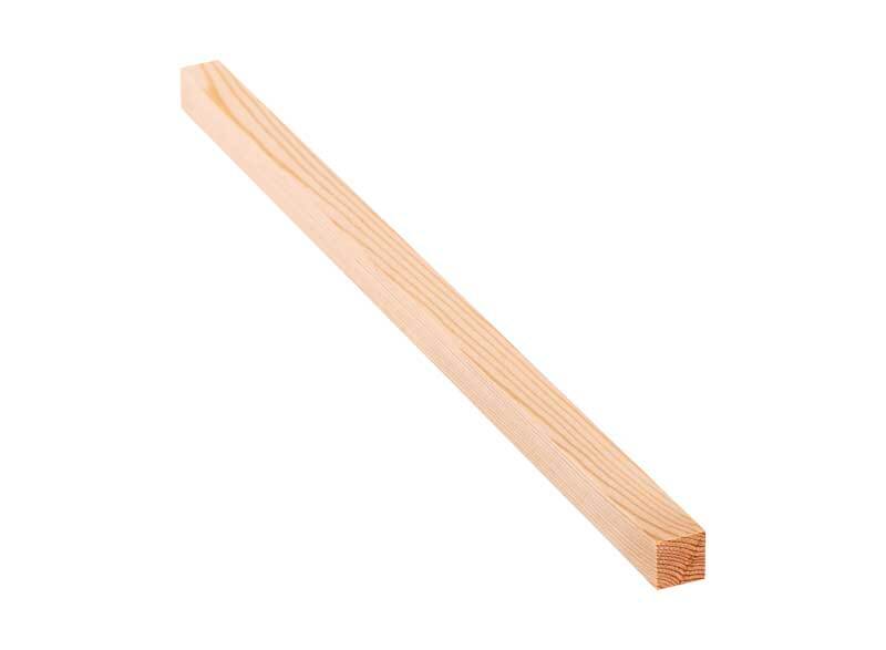 Holzleiste Kiefer 50 cm, 2 x 2 cm