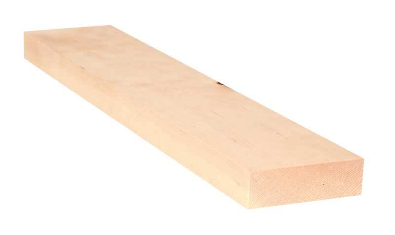 Alpenden plank - 50 cm, 3 x 10 cm