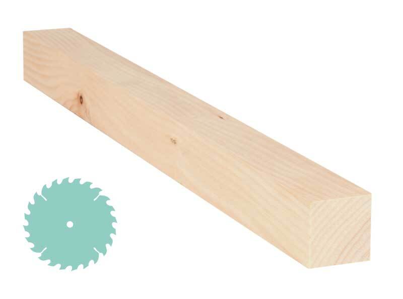 Alpenden plank - zaagservice, 4,2 x 4,2 cm