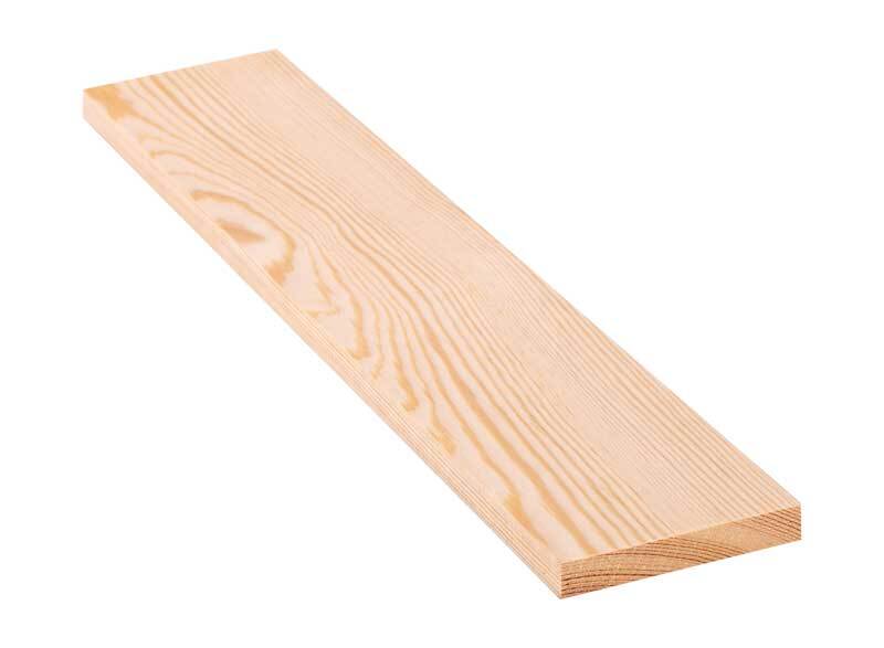 Grenen plank 40 cm, 1,5 x 10 cm