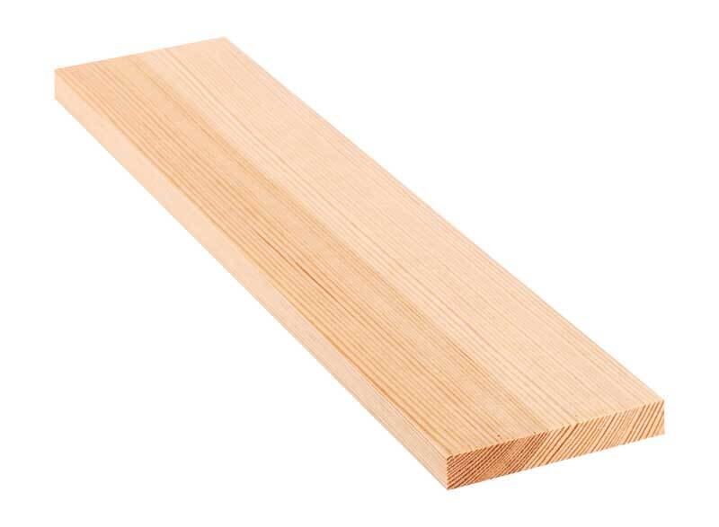 Grenen plank - 40 cm, 1,8 x 11 cm