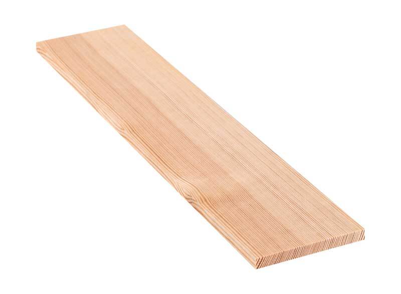 Grenen plank - 40 cm, 1 x 10 cm