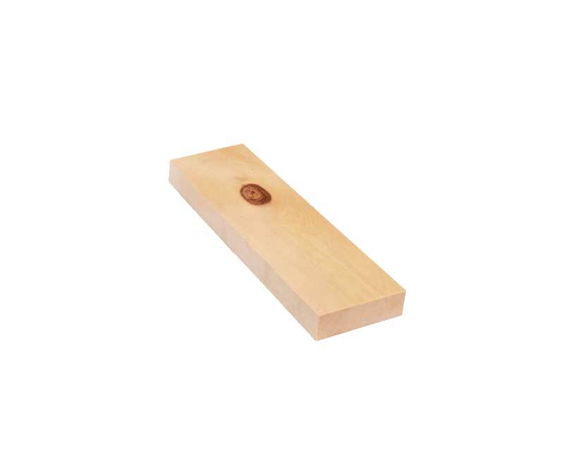 Alpenden plank - 25 cm, 2,4 x 8 cm