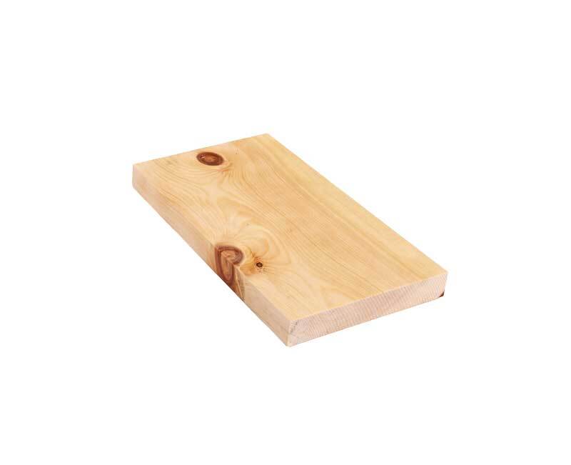 Alpenden plank 25 cm, 2,4 x 14 cm