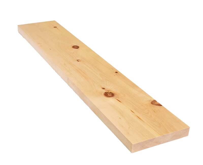 Planche en pin cembro - 75 cm, 2,4 x 14  cm