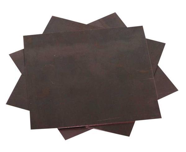 Stahlblech geölt (blank) - 0,6 mm, 20 x 10 cm