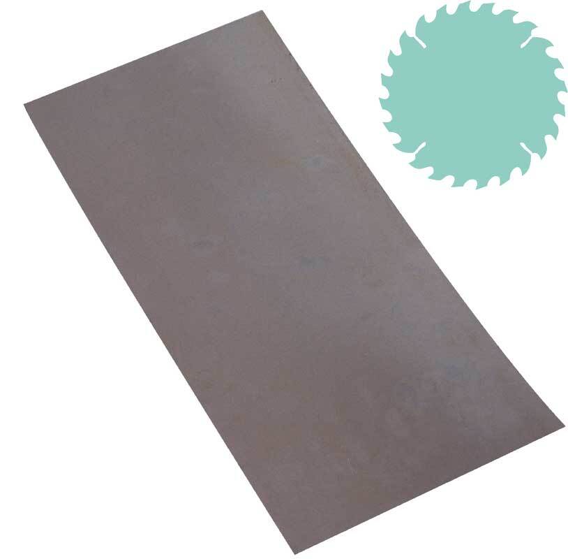 Stahlblech geölt (blank) - 0,6 mm, Zuschnitt